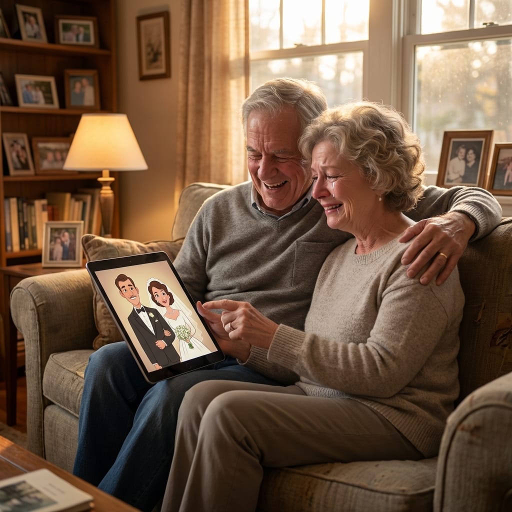 Цветна снимка след оцветяване чрез AI колоризация